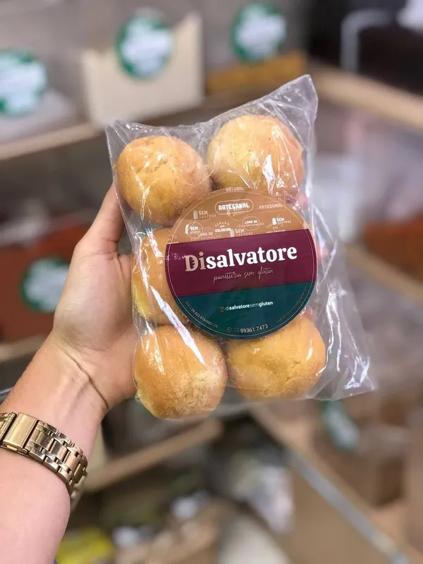 Pão de Milho – Sem Glúten / Sem Lactose – Di Salvatore