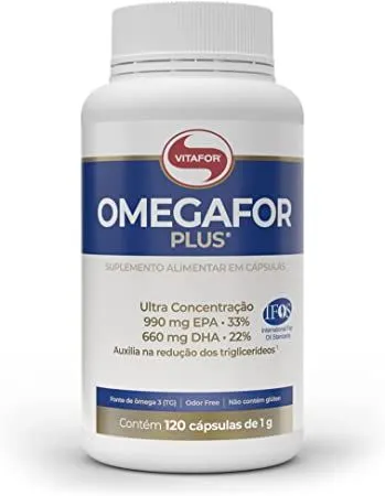 ÔmegaFor Plus 1000 Mg - 120 Cápsulas, Vitafor