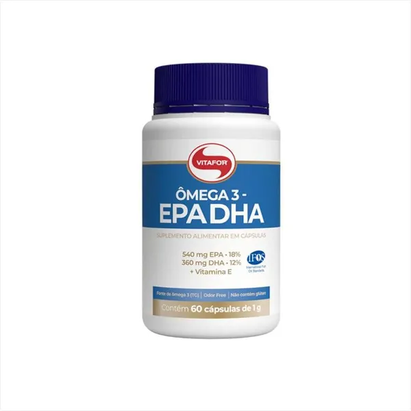 Ômega 3 EPA DHA Vitafort 60 Cápsulas