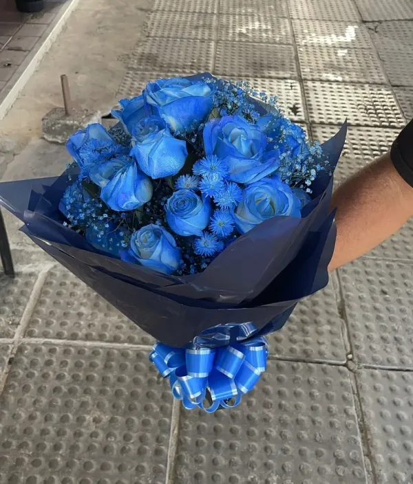 BUQUÊ BLUE PREMIUM (REF090)