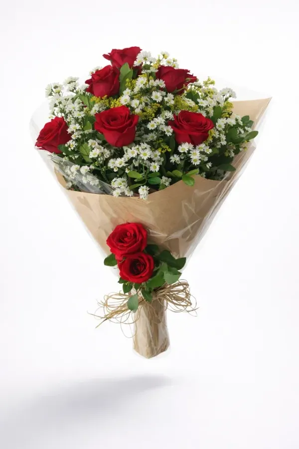 BUQUÊ DE ROSAS VERMELHAS (REF060)