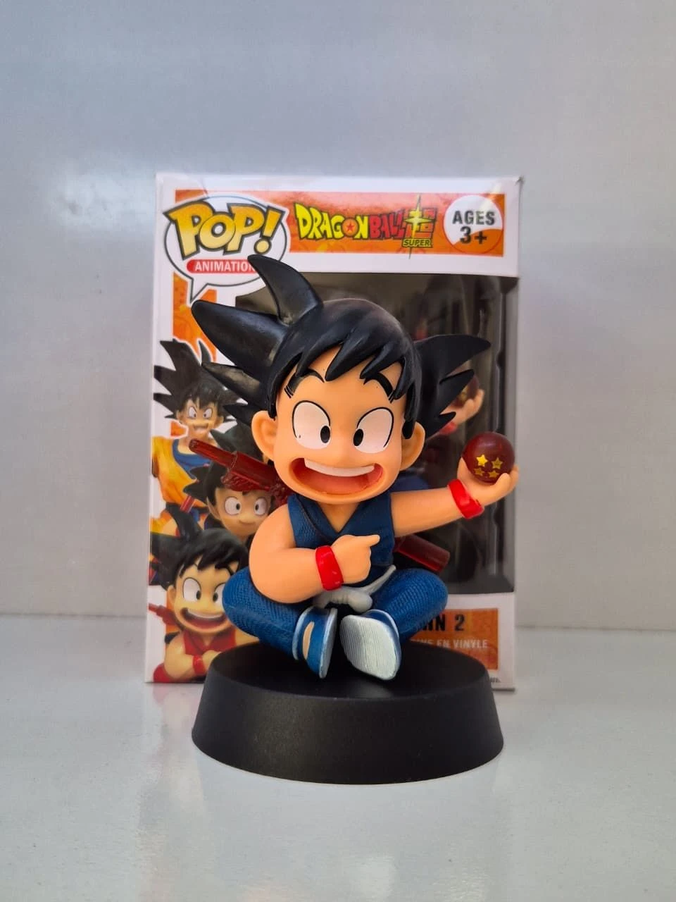 Goku jovem vinil azul - 1