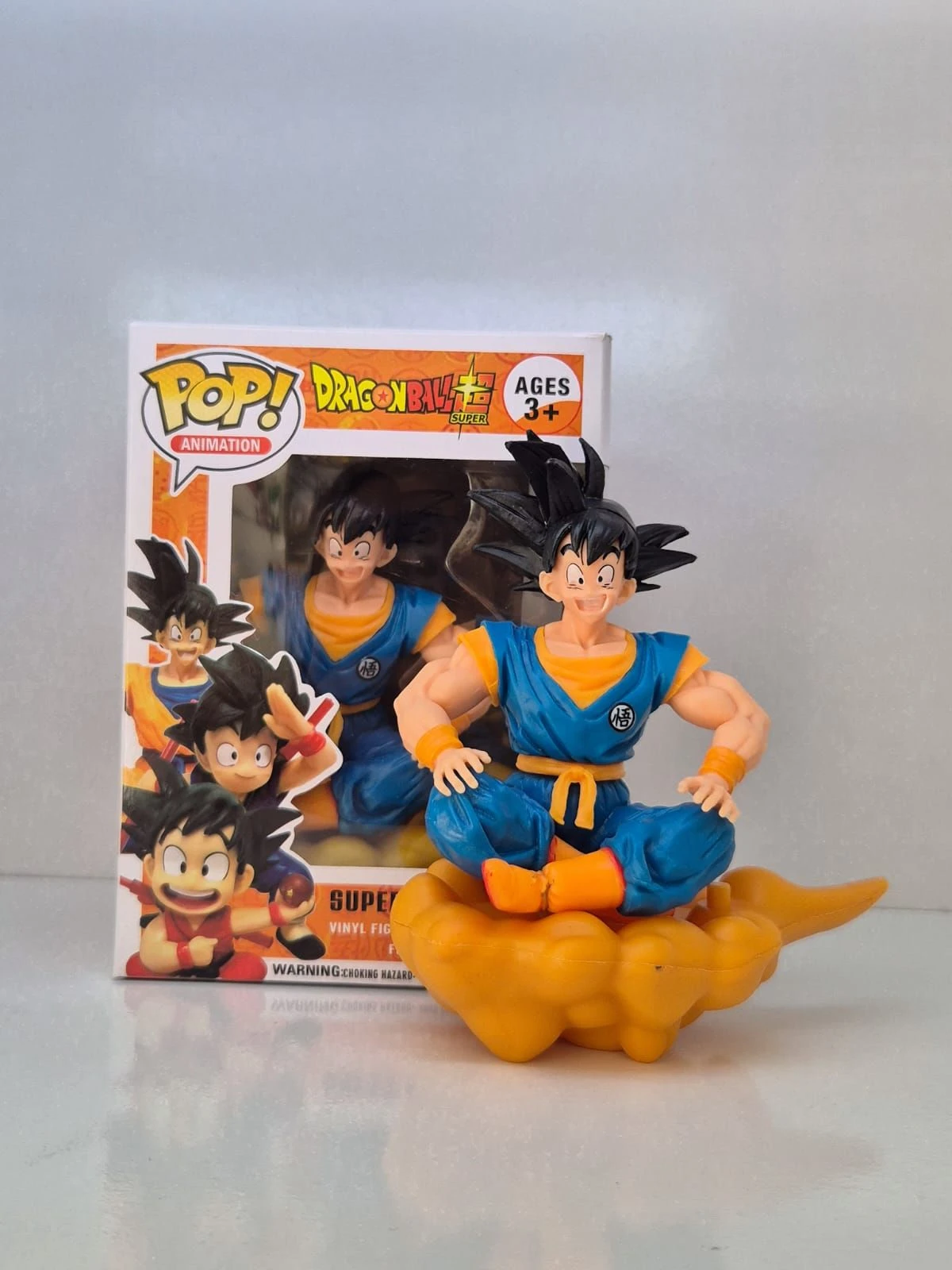 Goku vinil adulto - azul - 1