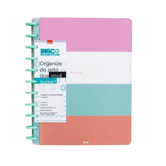 Caderno Disco Sátira - BRW - 1