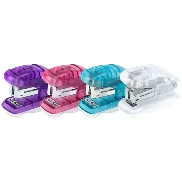 Mini Grampeador Transparente - BRW - 2