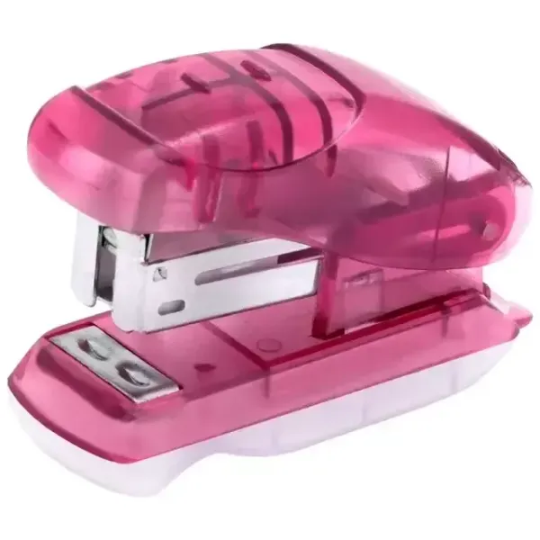 Mini Grampeador Transparente - BRW - imagem 3