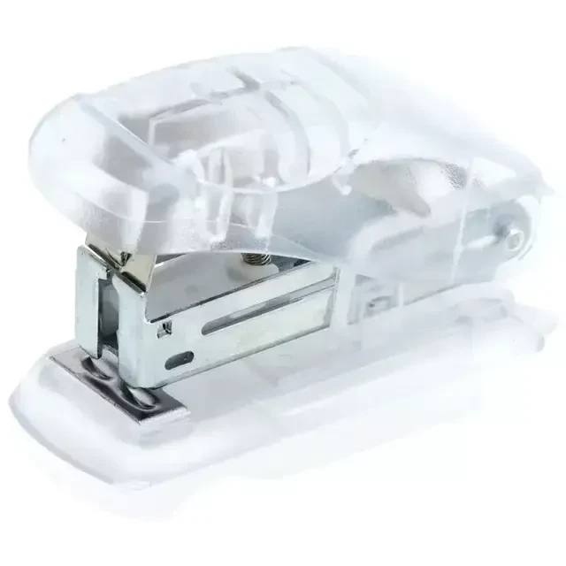 Mini Grampeador Transparente - BRW - 4