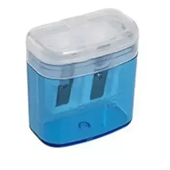Apontador Duplo Cestinha Com Deposito - Leo & Leo - 1