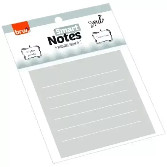 Bloco Smart Notes Pautado 50 Folhas - BRW - imagem 3