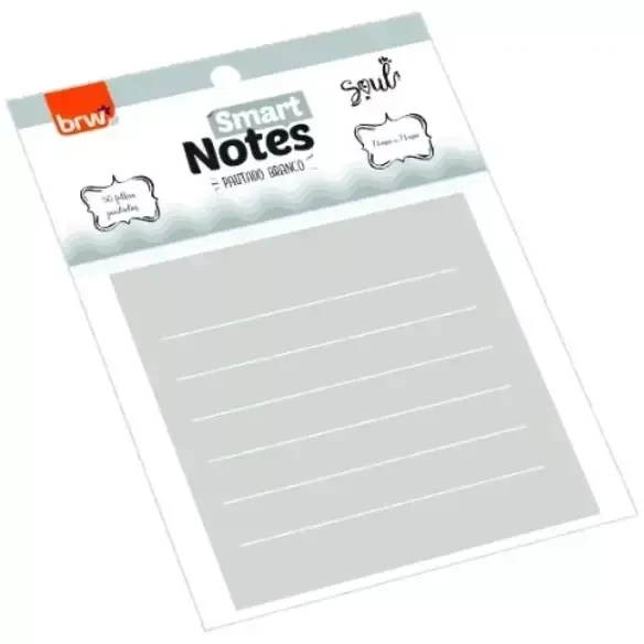 Bloco Smart Notes Pautado 50 Folhas - BRW - 3