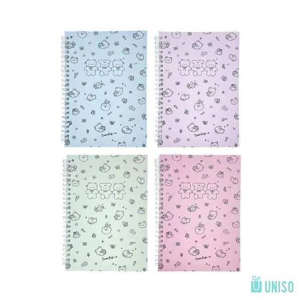 Caderno Espiral Animal A5 – UNISO - imagem 1