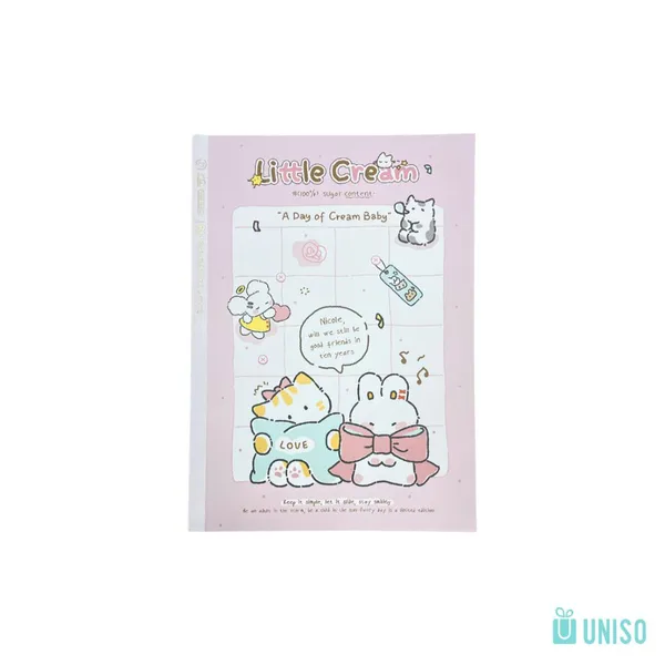 Caderno Brochura Pautado Little Cream B5 – UNISO - imagem 2