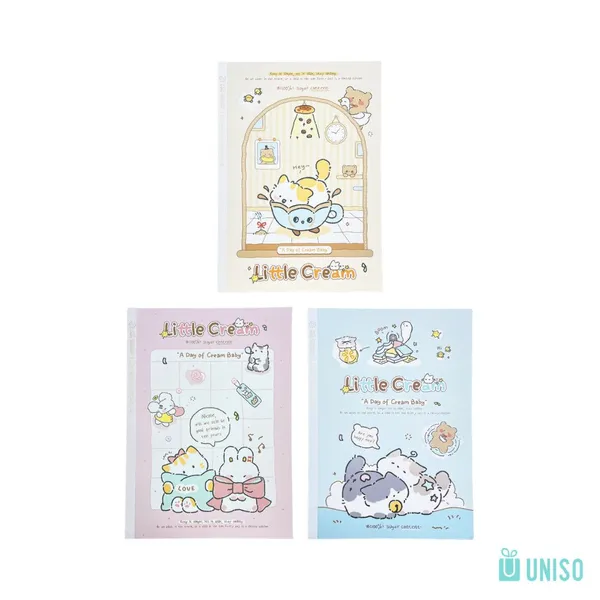 Caderno Brochura Pautado Little Cream B5 – UNISO - imagem 1