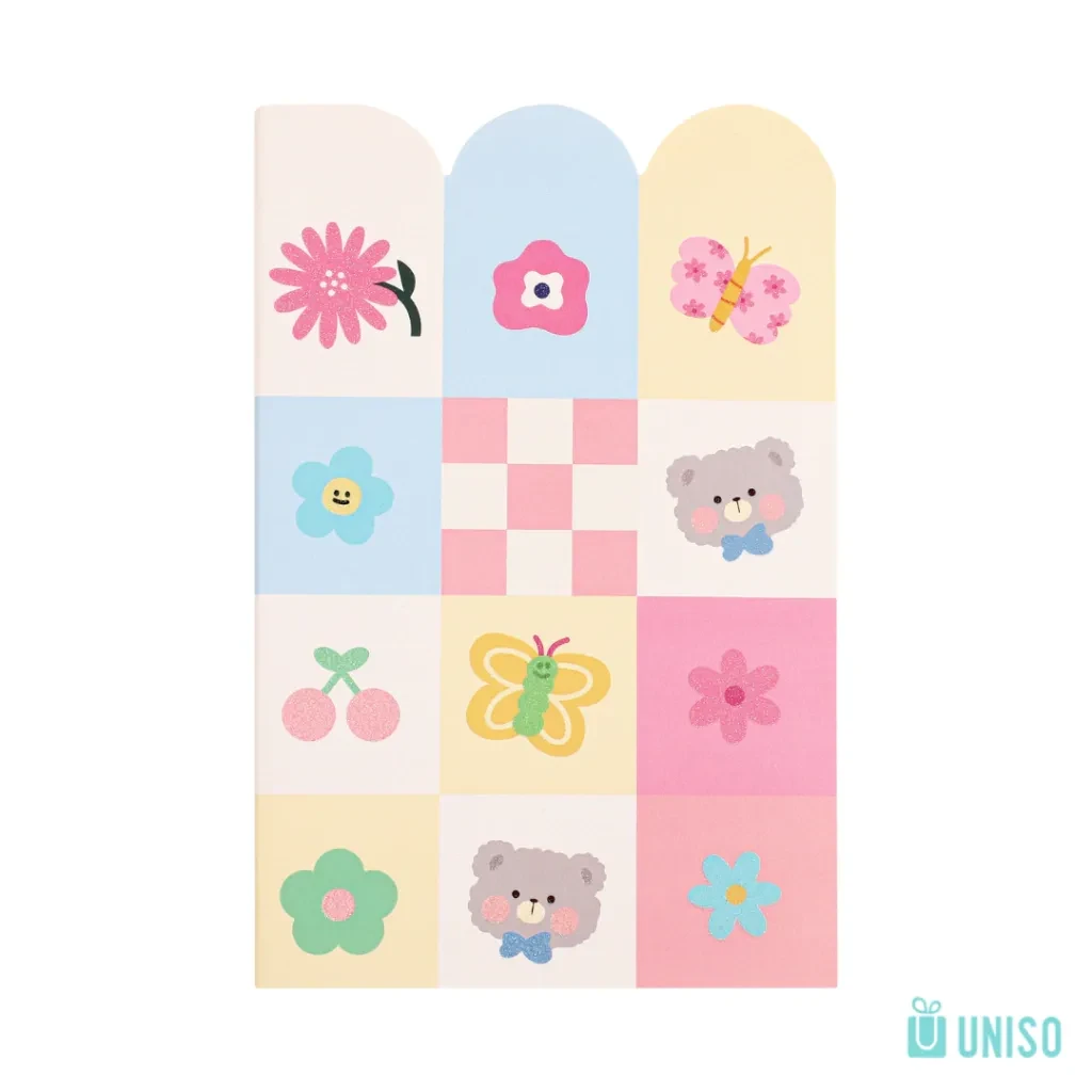 Caderno Brochura Sem Pauta Fancy – UNISO - 1