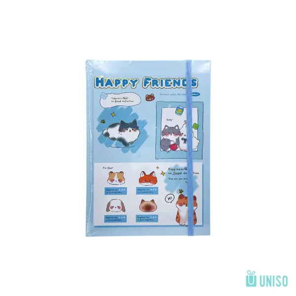 Caderno Capa Dura Pautado Friends A5 - UNISO - imagem 4