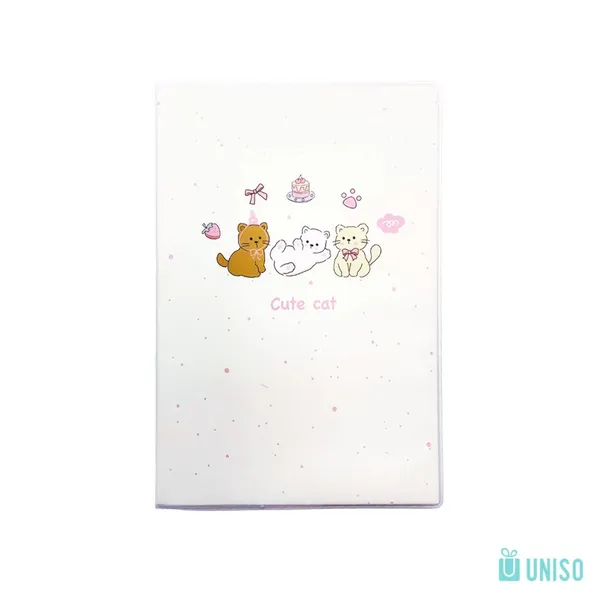 Caderno Com Capa Protetora Cute Cat A5 - UNISO - imagem 2