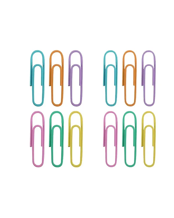 Clips para Papel tamanho 2/0 Colorido com 150 Und - KAZ - imagem 2