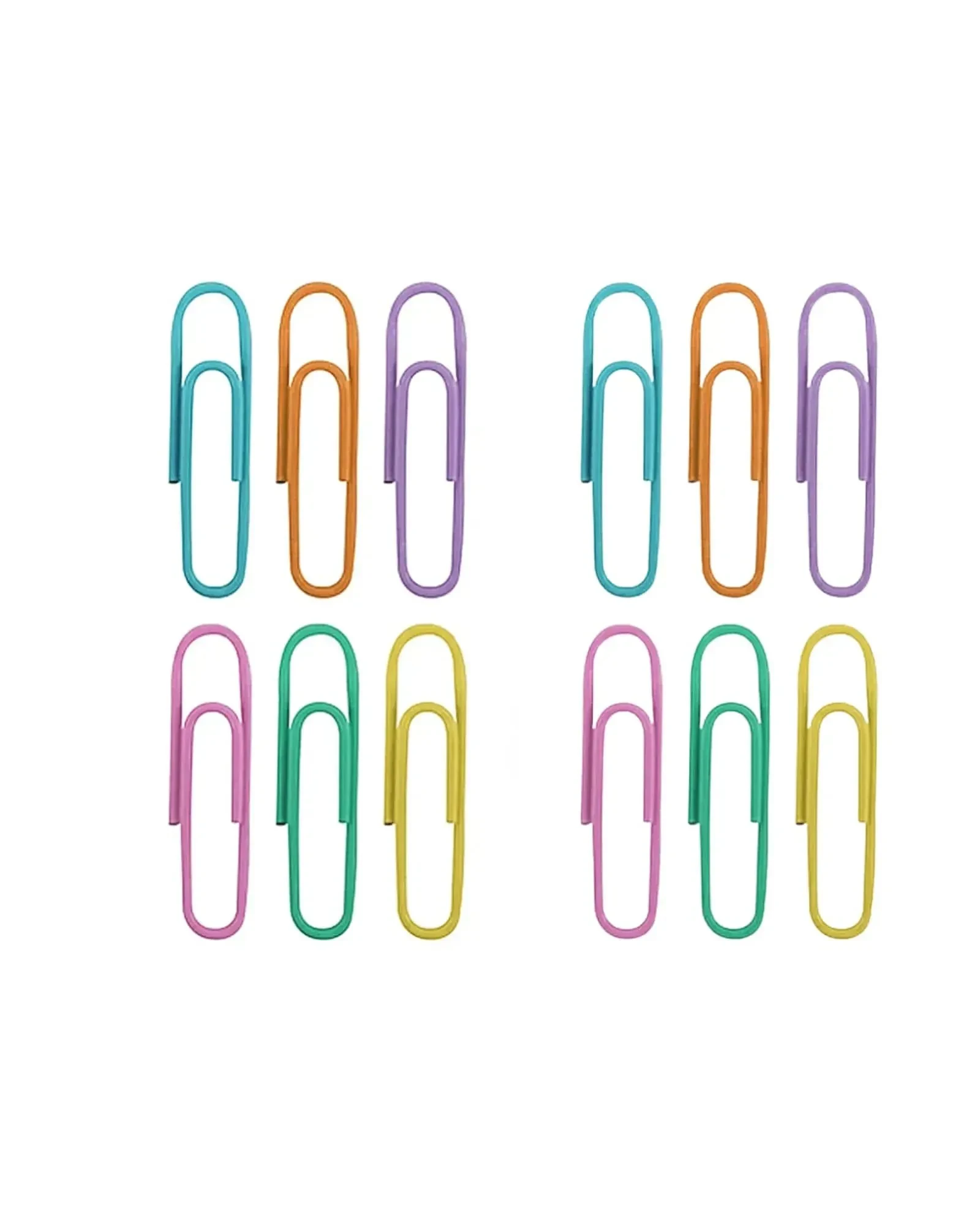 Clips para Papel tamanho 2/0 Colorido com 150 Und - KAZ - 2