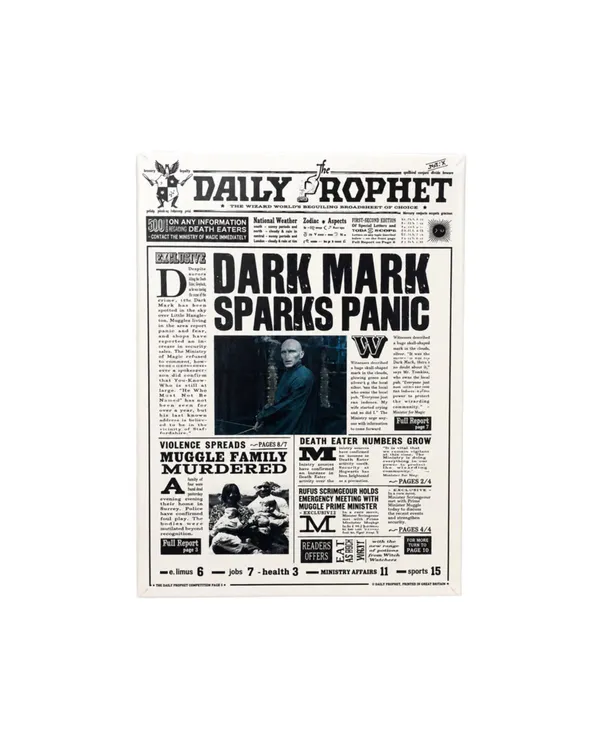 Caderno Harry Potter com Capa Holográfica 3D - imagem 2