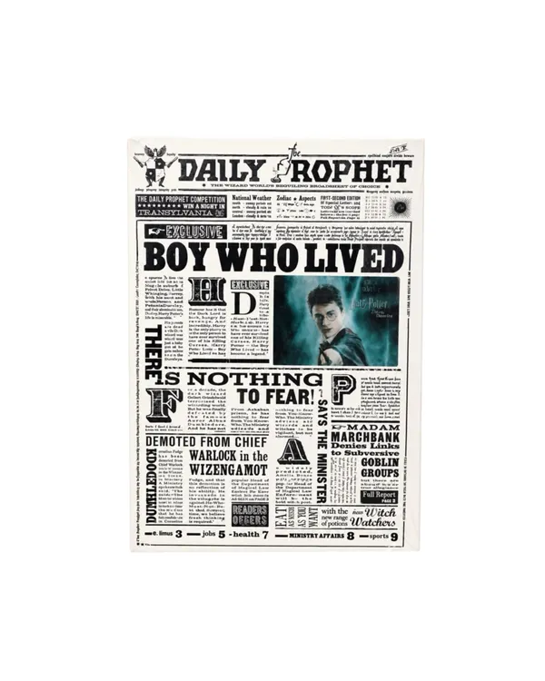 Caderno Harry Potter com Capa Holográfica 3D - imagem 1
