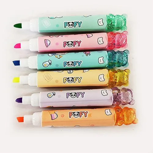 Pincel Marca Texto Com Carimbo - FOFY - imagem 4