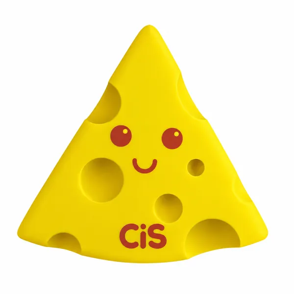 Borracha Fantasia Queijo - CiS - imagem 1