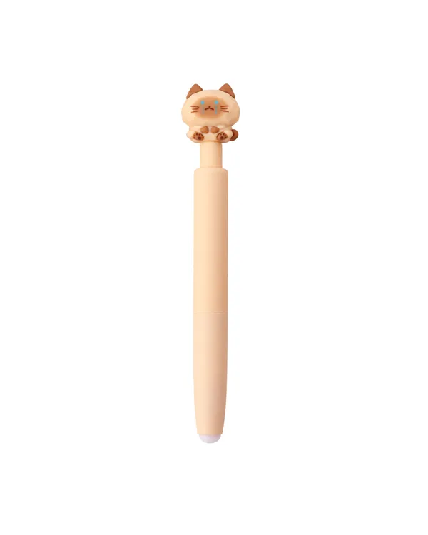 Caneta Apagável Kawaii Gatinho - imagem 3