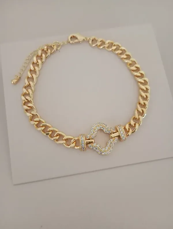 Pulseira VP Cravejado com Zircônia