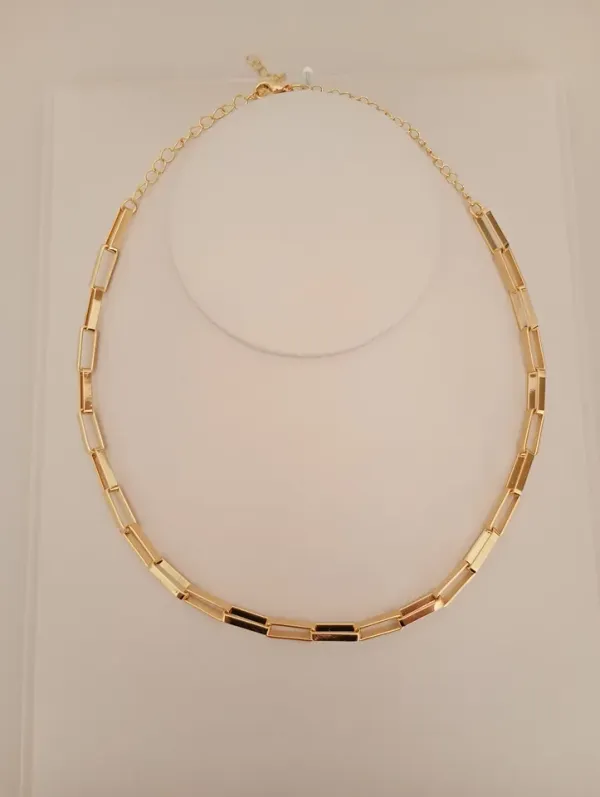 Choker VP Elos Quadrados