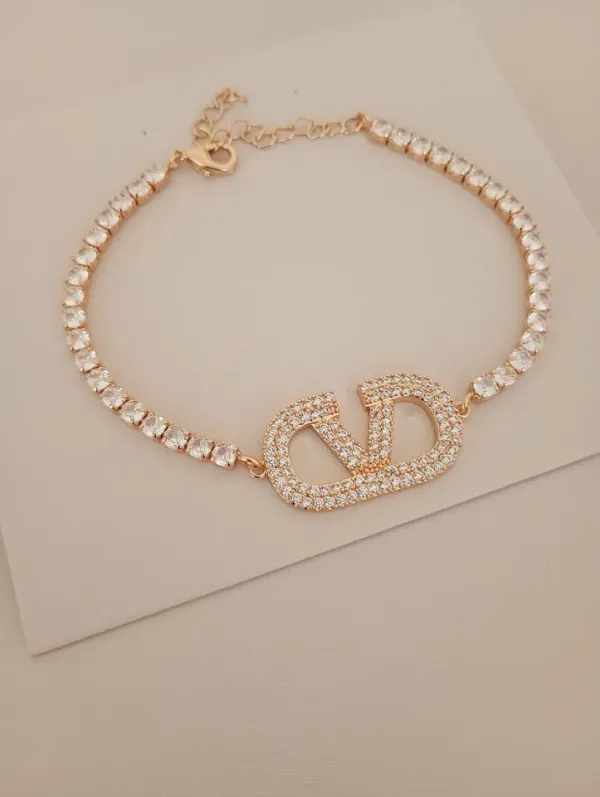 Pulseira VP Cravejada com Zircônia 