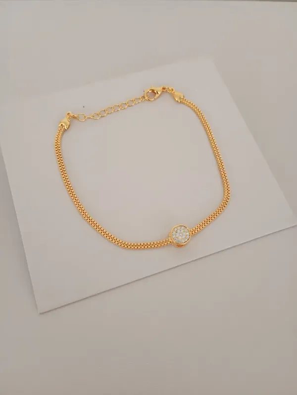 Pulseira VP Esfera com Zircônia 