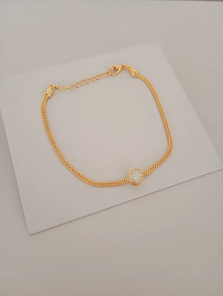 Pulseira VP Esfera com Zircônia  - 1