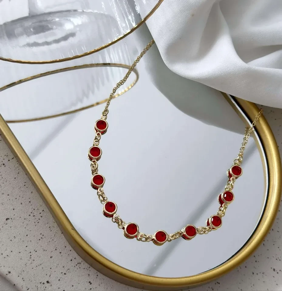Choker VP Tiffany Vermelho - 3