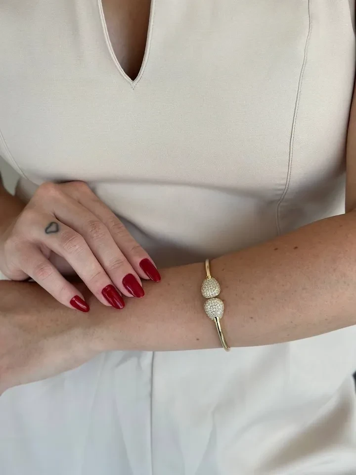 Bracelete VP Ponta com Zircônia  - 2