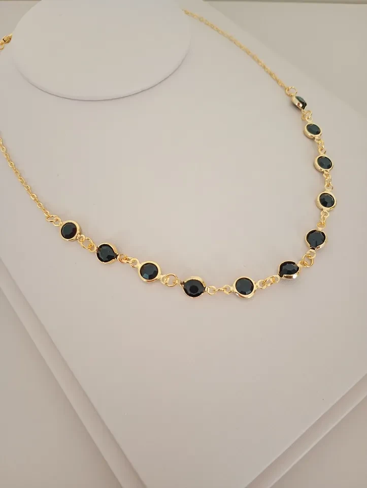 Choker VP Tiffany Preto - 1
