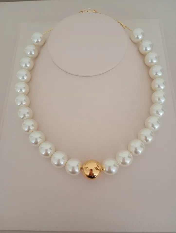 Choker VP Pérolas e Esfera - 1