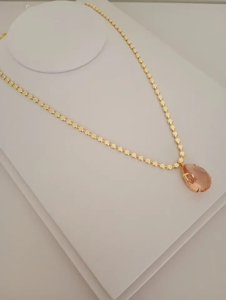Colar VP Zirconia Salmão - 2