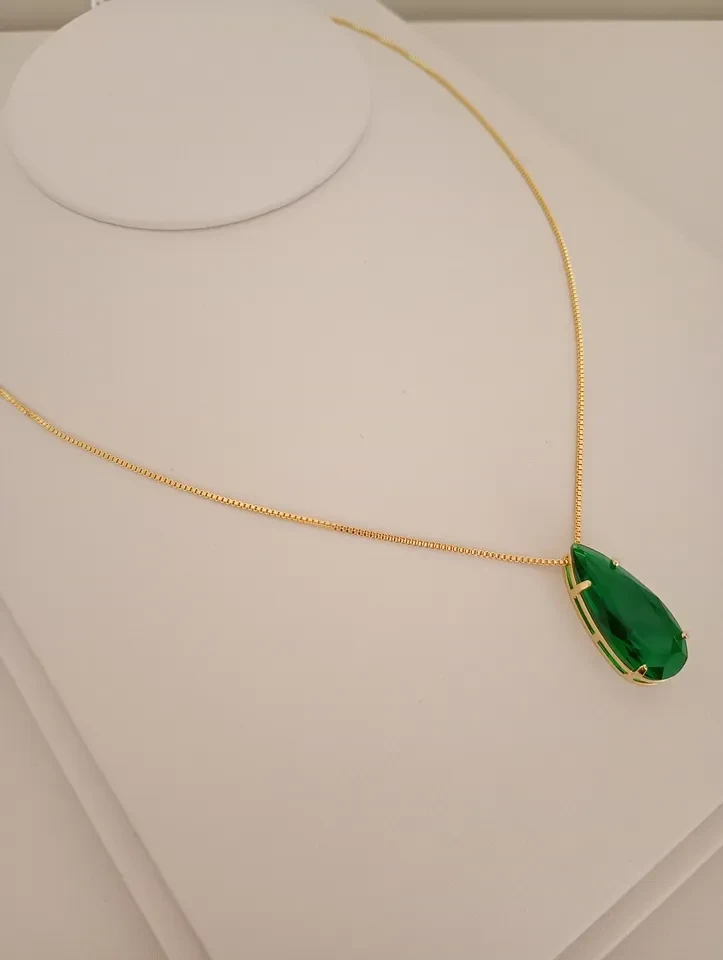 Colar VP Gota Verde - 2