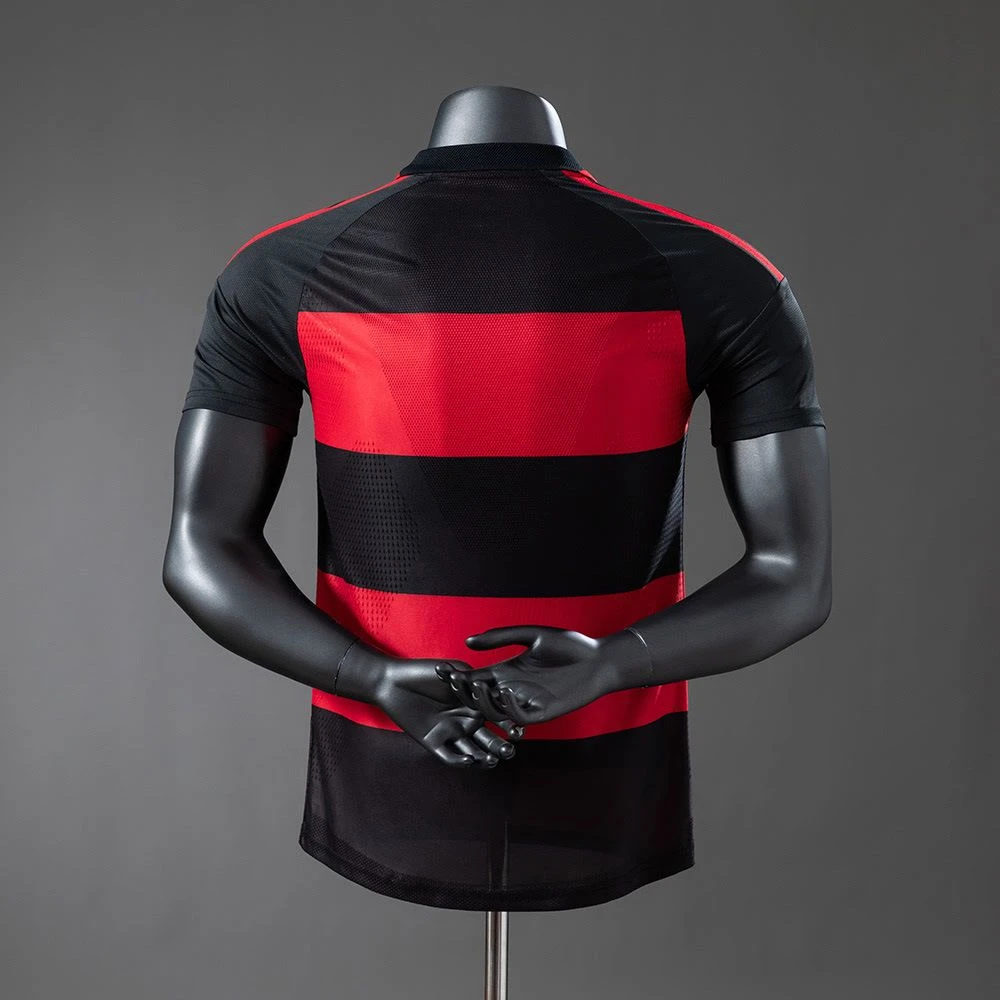 Camisa Flamengo I 26/27 - Jogador Adidas Masculina - Preta e vermelha - 2