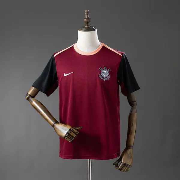 Camisa Corinthians Treino 26/27 - Torcedor Nike Masculina - Vinho