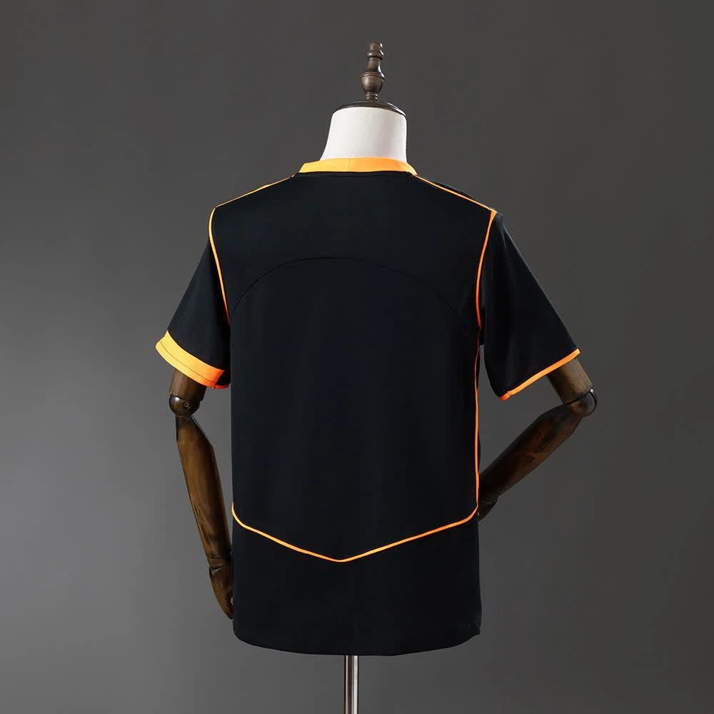 Camisa Corinthians III 25/26 - Torcedor Nike Masculina - Preta e laranja - 2