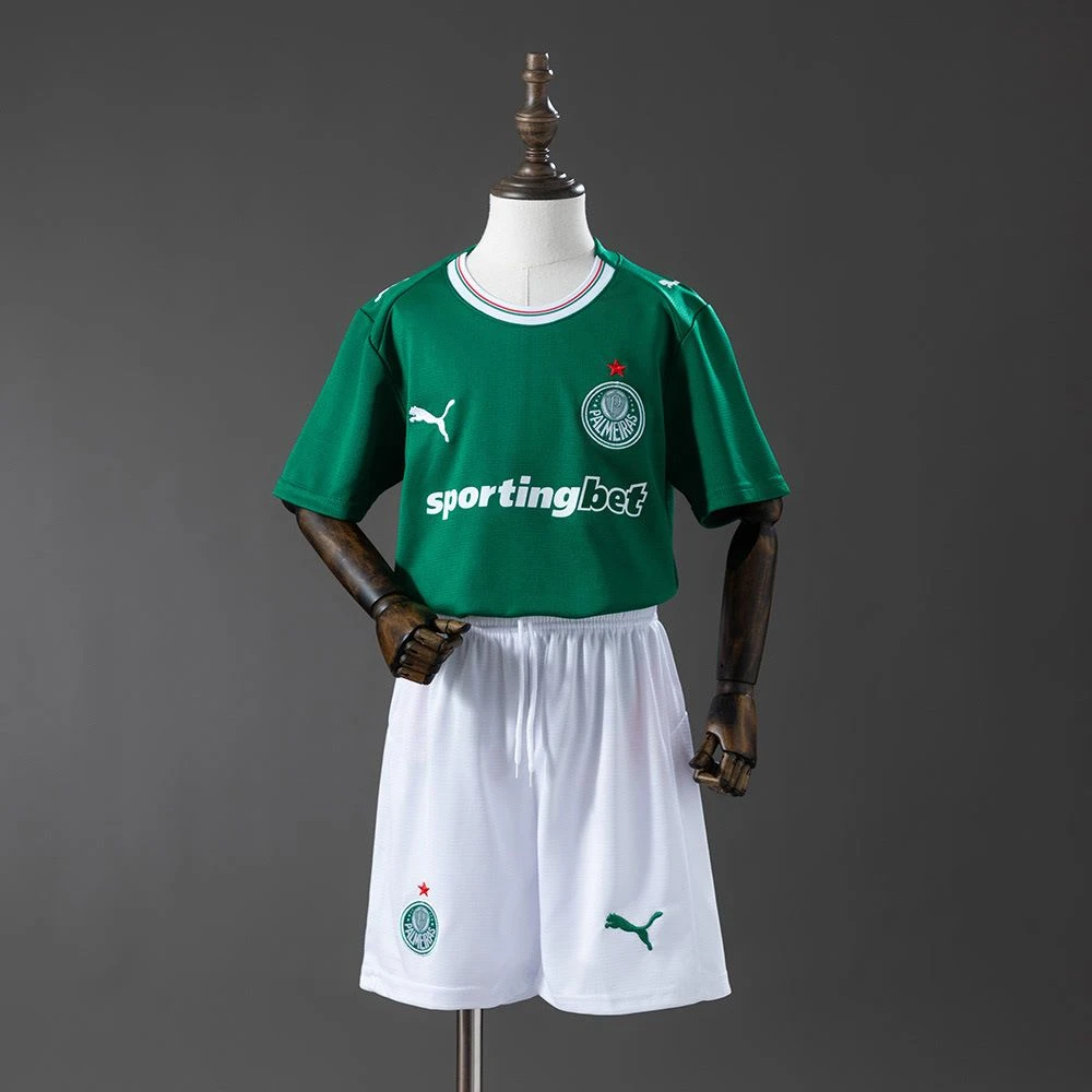Kit Infantil Palmeiras I 26/27 - Puma - Verde e branco - 1