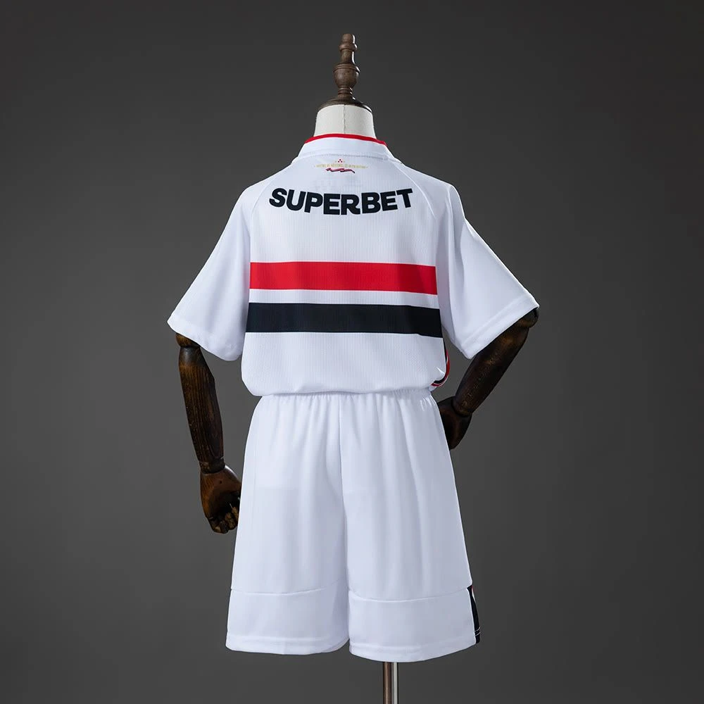 Kit Infantil São Paulo I 26/27 - New Balance - Branca - 2