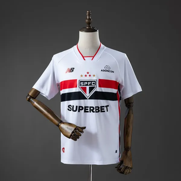 Camisa São Paulo I 26/27 - Torcedor New Balance Masculina - Branca