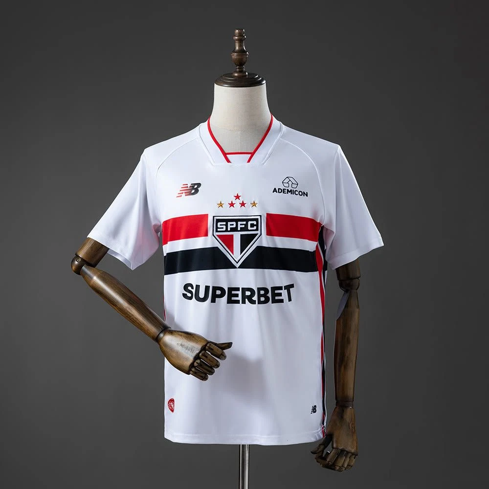 Camisa São Paulo I 26/27 - Torcedor New Balance Masculina - Branca - 1