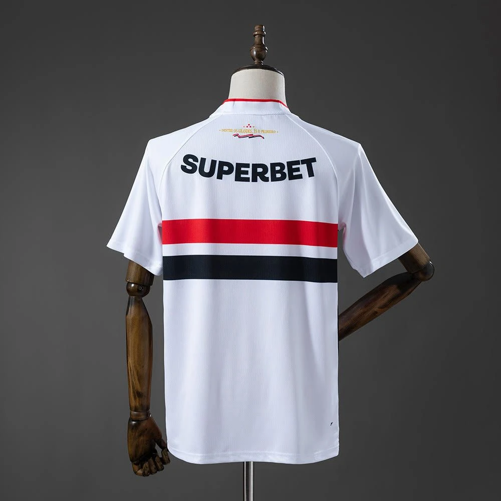 Camisa São Paulo I 26/27 - Torcedor New Balance Masculina - Branca - 2