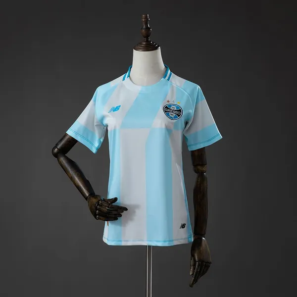 Camisa Grêmio II 26/27 - Torcedor New Balance Feminina - Azul e Branca
