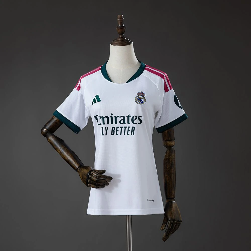 Camisa Real Madrid I 26/27 - Torcedor Adidas Feminina - Branca - 1