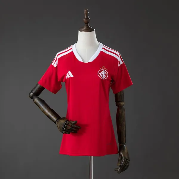 Camisa Internacional I 26/27 - Torcedor Adidas Feminina - Vermelha