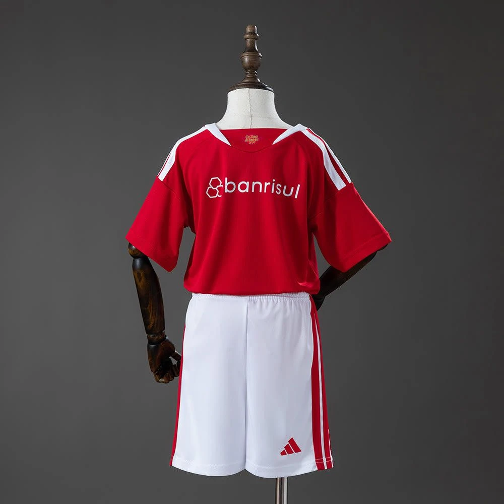 Kit Infantil Internacional I 26/27 - Adidas - Vermelho e Branco - 2